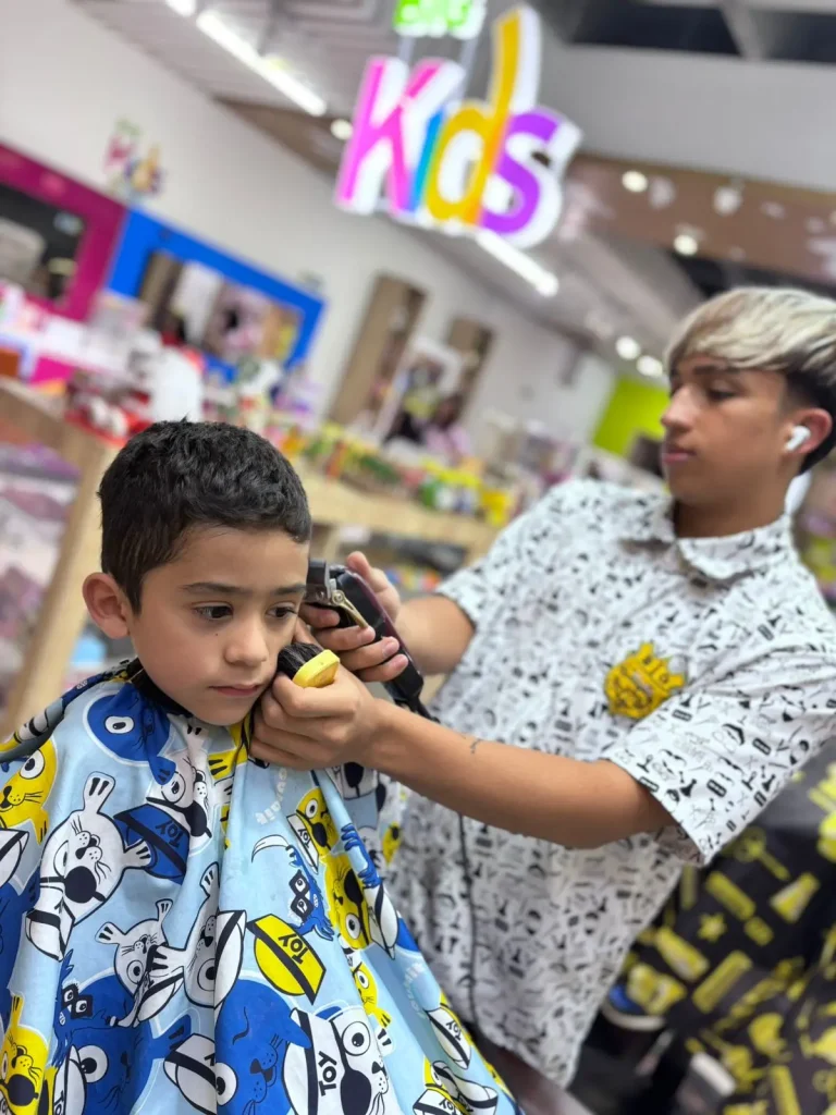 Barbería para niños